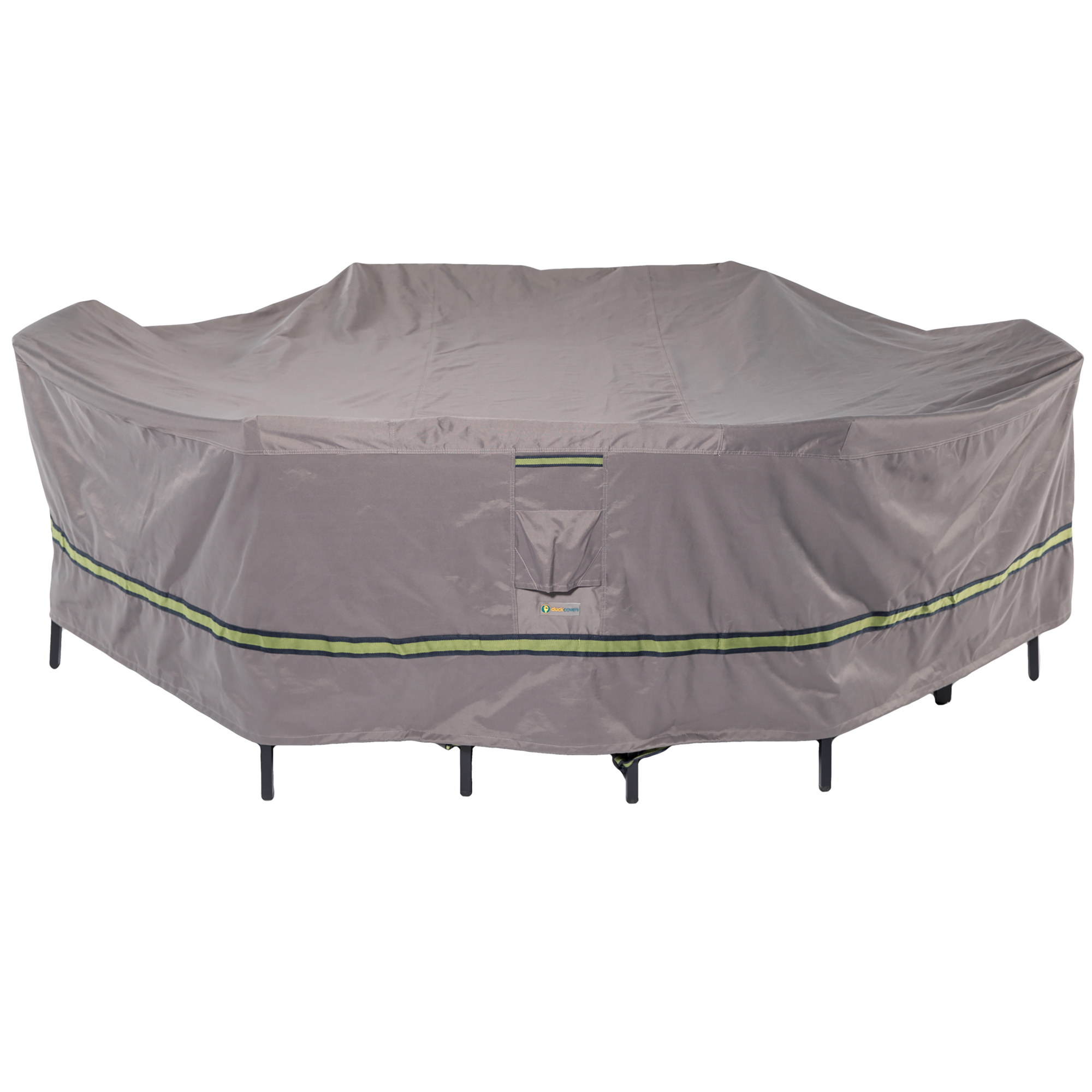 Classic Accessories, Soteria Rect Table Chr Cover, Cover Type Furniture Group, Primary Color Gray, Primary Material Polyester, Model# RTO09664